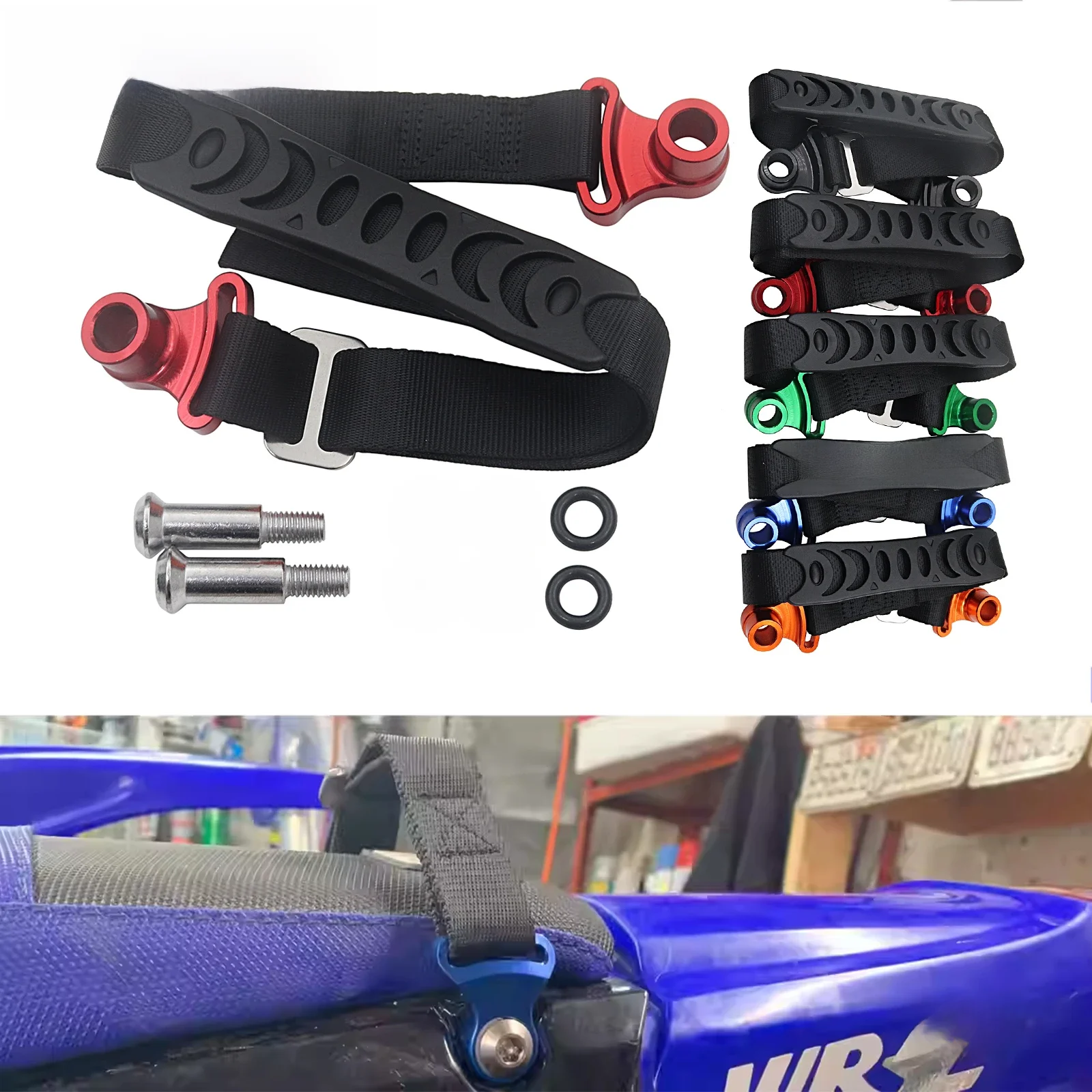 AliExpress UK Motocycle CNC Rear Rescue Pull Strap Sling Belt For Dirt Bike Motocross Honda KTM Kawasaki Suzuki