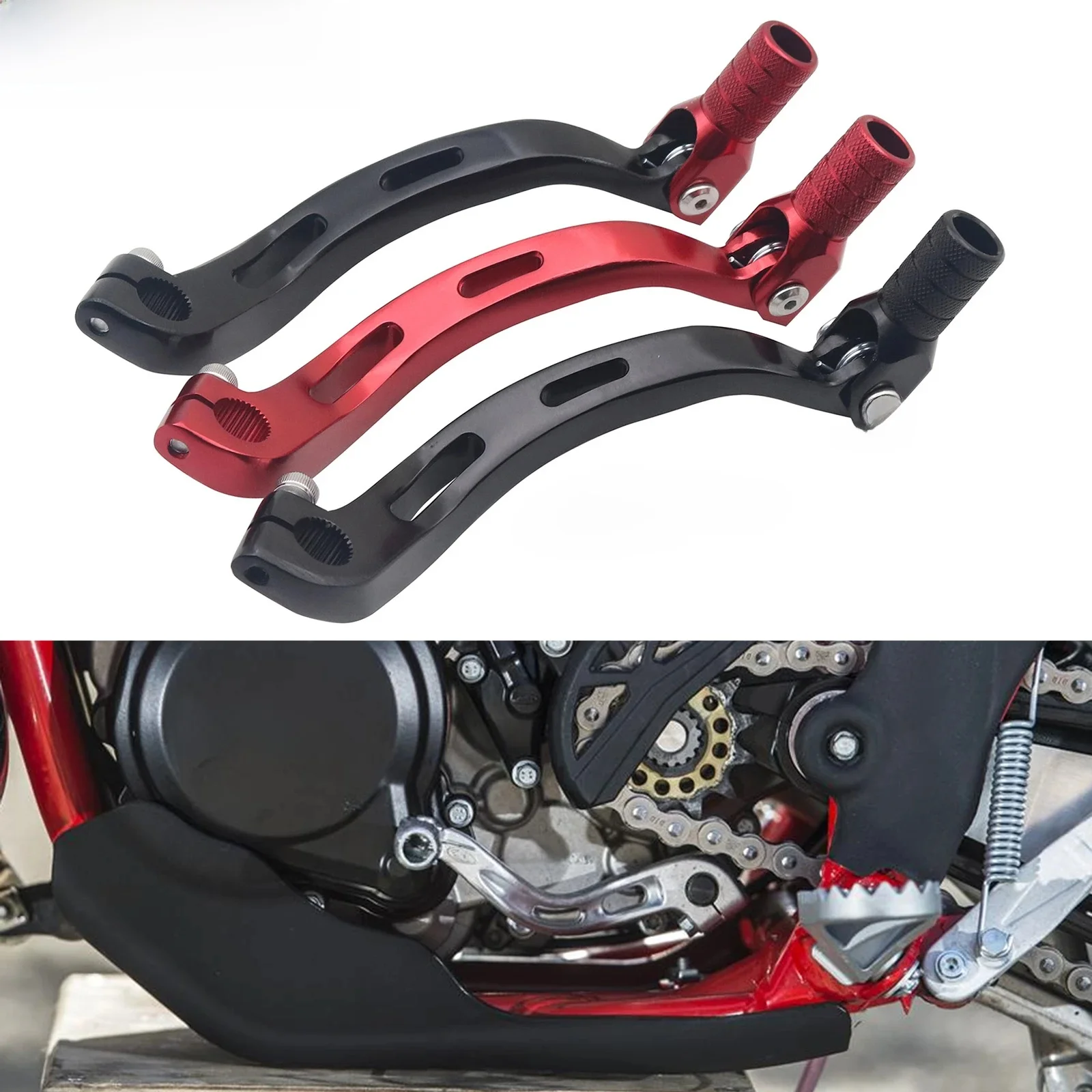 AliExpress NONE Motocross CNC Gear Shifter Shift Lever For Honda BETA 250 300 350 390 400 430 450 480 498 500 RR Xtainer 2010-2019 Dirt Bike