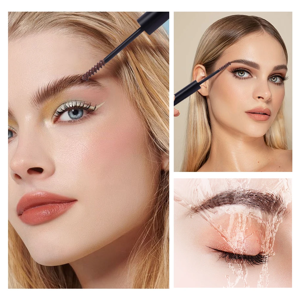 EyebloggGel longue durée 4 documents | Teinte de sourcils imperméable pour sourcils naturels, définis et VolAcquisInterface | Smudge-Verde, saillant