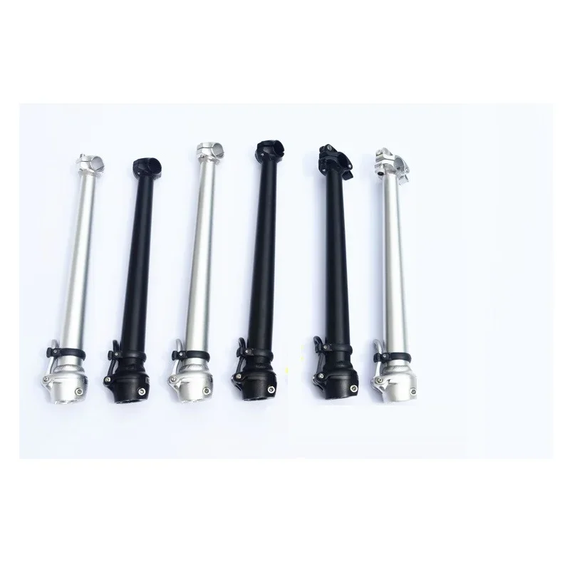 AliExpress NONE Bicycle Stem 25.4mm 28.6mm 412 Folding Bike Stem Head Tube Double Nail / Quick Release 21.5cm 29cm 33cm 37cm 40cm Special Price