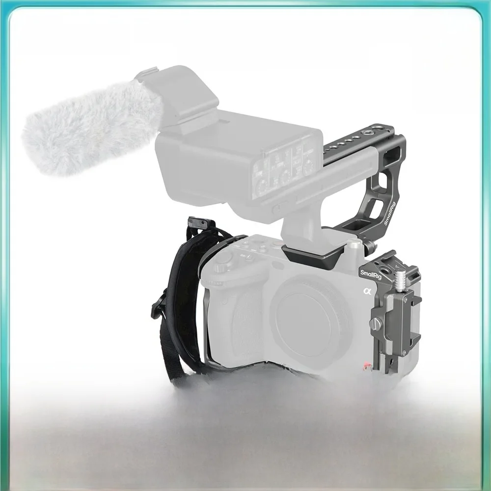Kit de Cage avancé SmallRig FX3/FX30, Kit de Cage à dégagement rapide HawkLock pour Sony FX3/FX30 avec poignée supérieure, serre-câble 4771