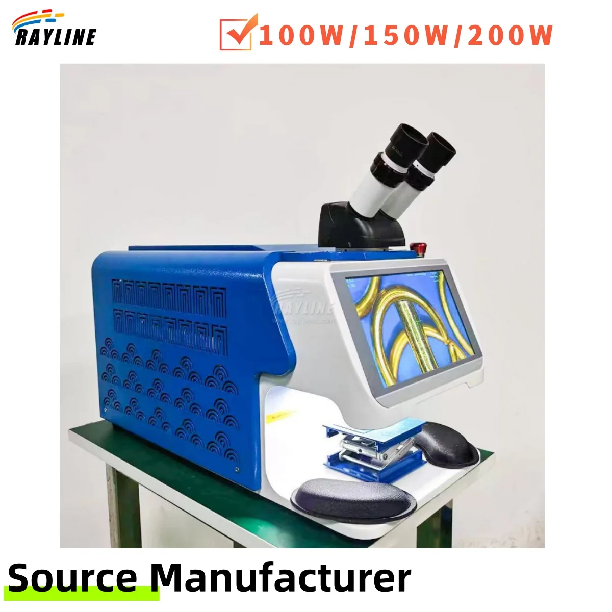 New 200W Mini Laser Welding Machine For Jewelry Ring Pendant 13.5 inch Touch Screen with CCD Laser Soldering Welder LASER MACHIN