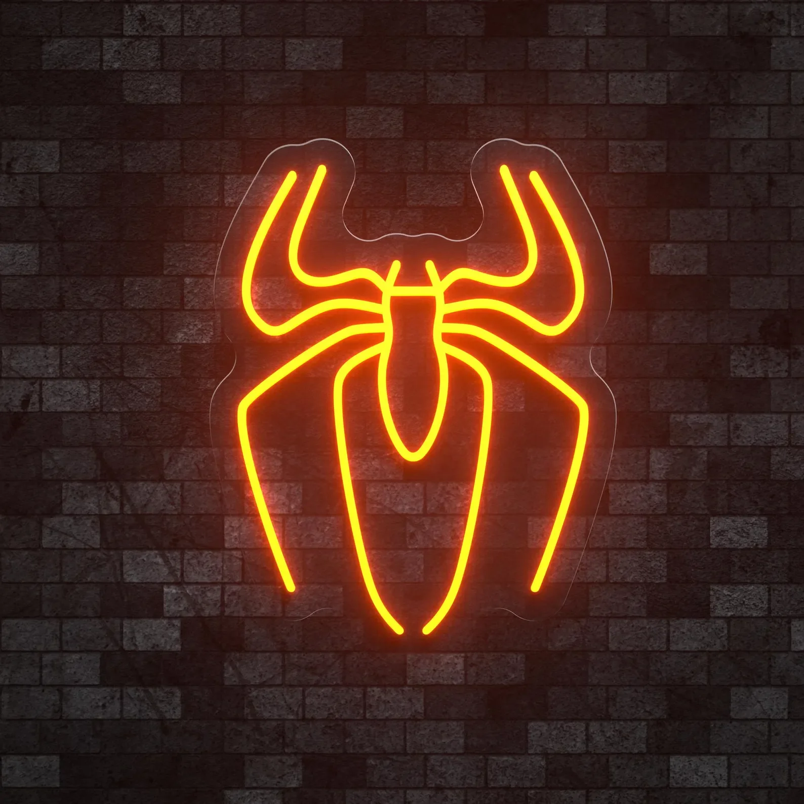 Spider Neon Sign Wall Decor for Bedroom, Gamer Room Bar Decor,Gift for Spider lover