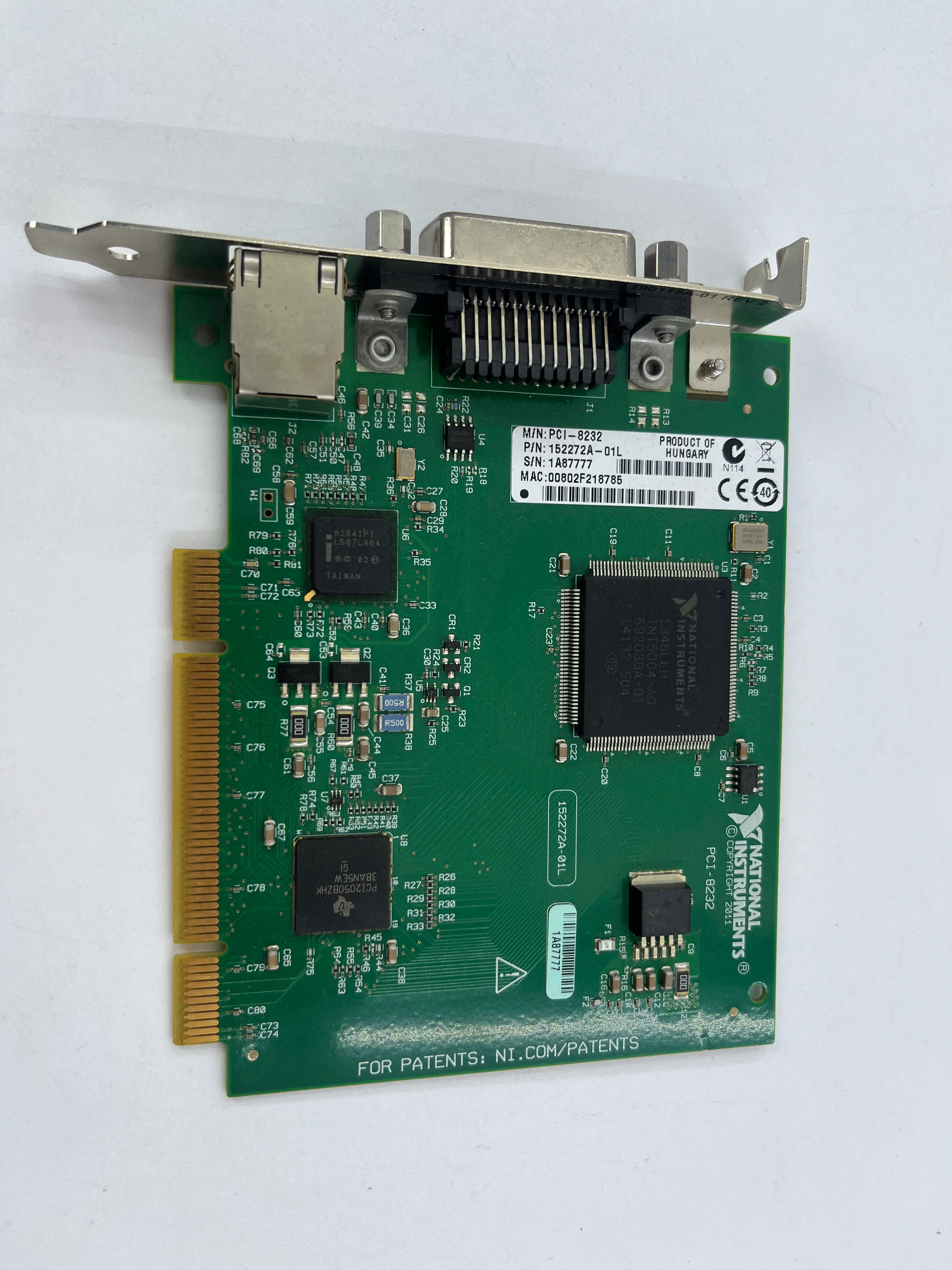 National Instruments NI PCI-8232 PN 778742-01 PCI DAQ Interface Module