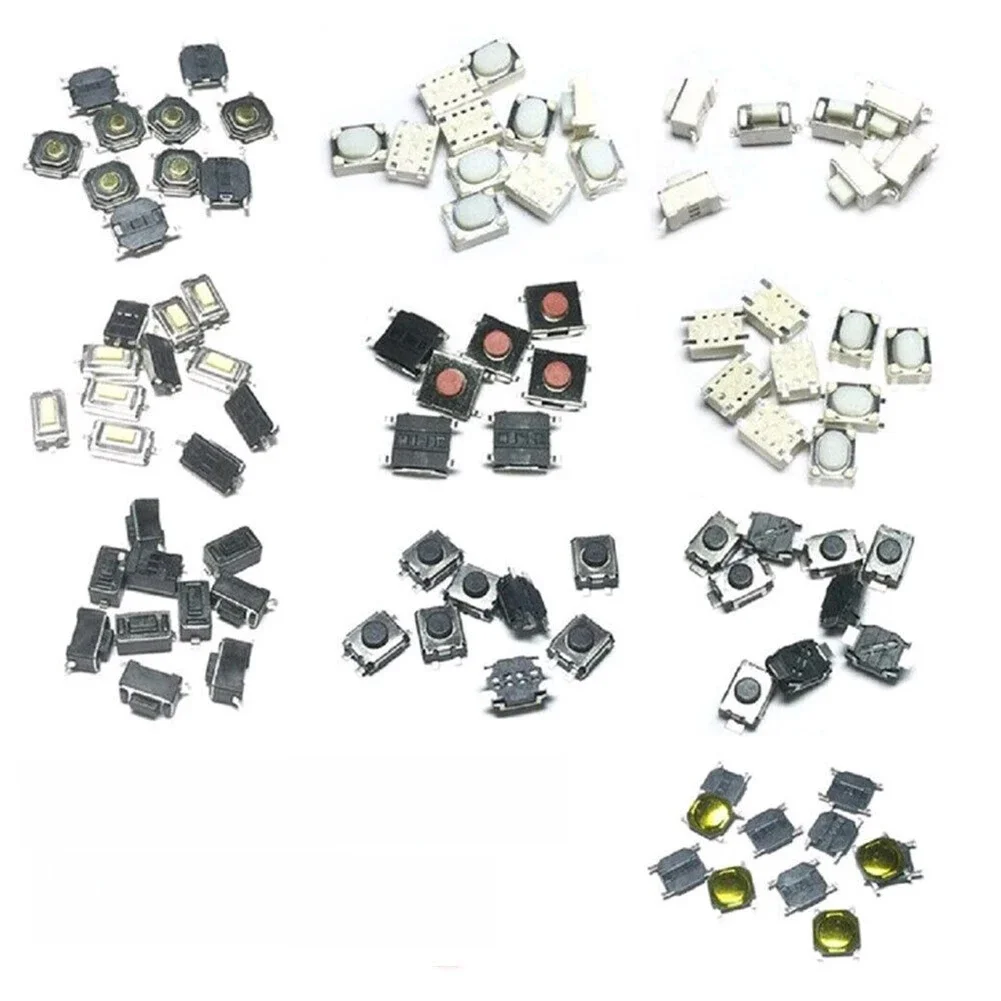 Kit de boutons poussoirs tactiles pour voiture, micro-interrupteur avec télécommande, modèles de boîte, 250 ×
