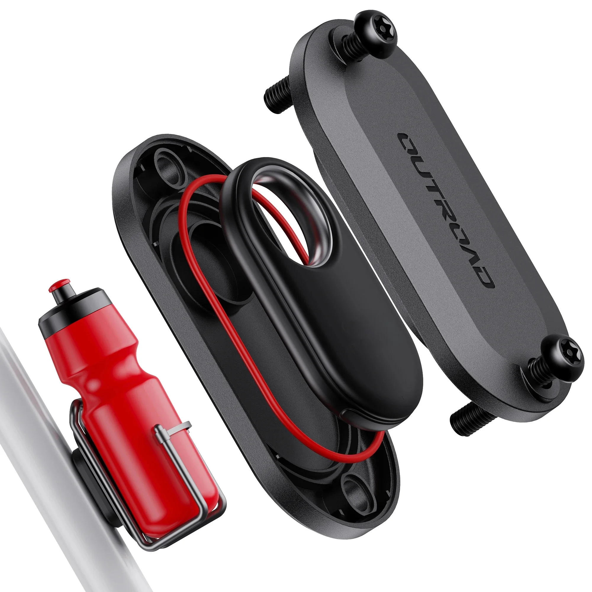 AliExpress NONE for SmartTag2 Bike Mount IPX8 Waterproof Bike GPS Tracker Holder for Galaxy Smart tag2 Hidden Under Bottle Cage SmartTag2 Case