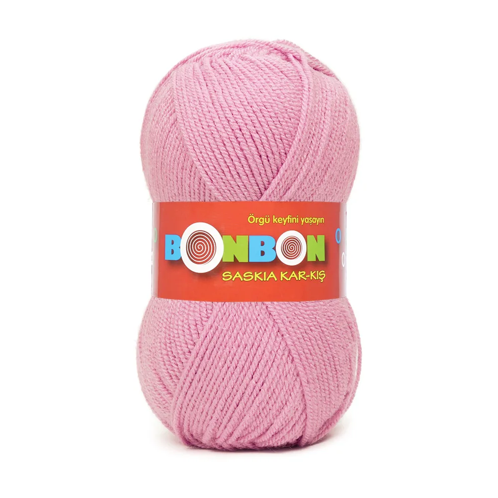 Nako Bonbon Saskia Snow-Winter Wool Hand Knitting Yarn, 100 Grams Of 285 Meters, 18 Color, Acrylic, Yarn, Cardigan, Sweater, Shawl, Home Textile,