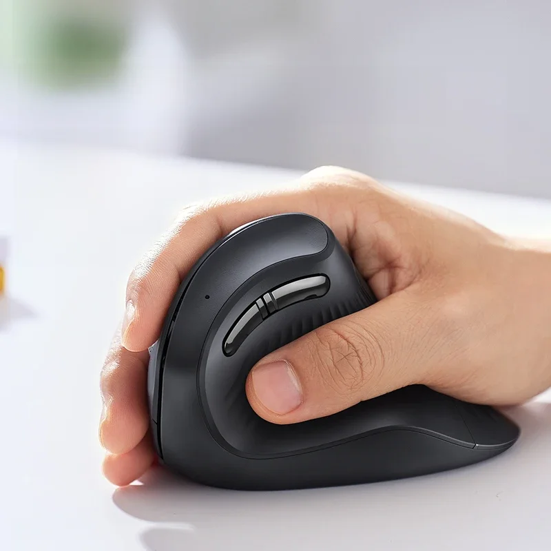 UGREEN pionowa mysz bezprzewodowa Bluetooth5.0 2.4G ergonomiczne 4000DPI 6 wyciszanie przycisków do komputerów MacBook Tablet laptopy PC myszy — zdjęcie 2