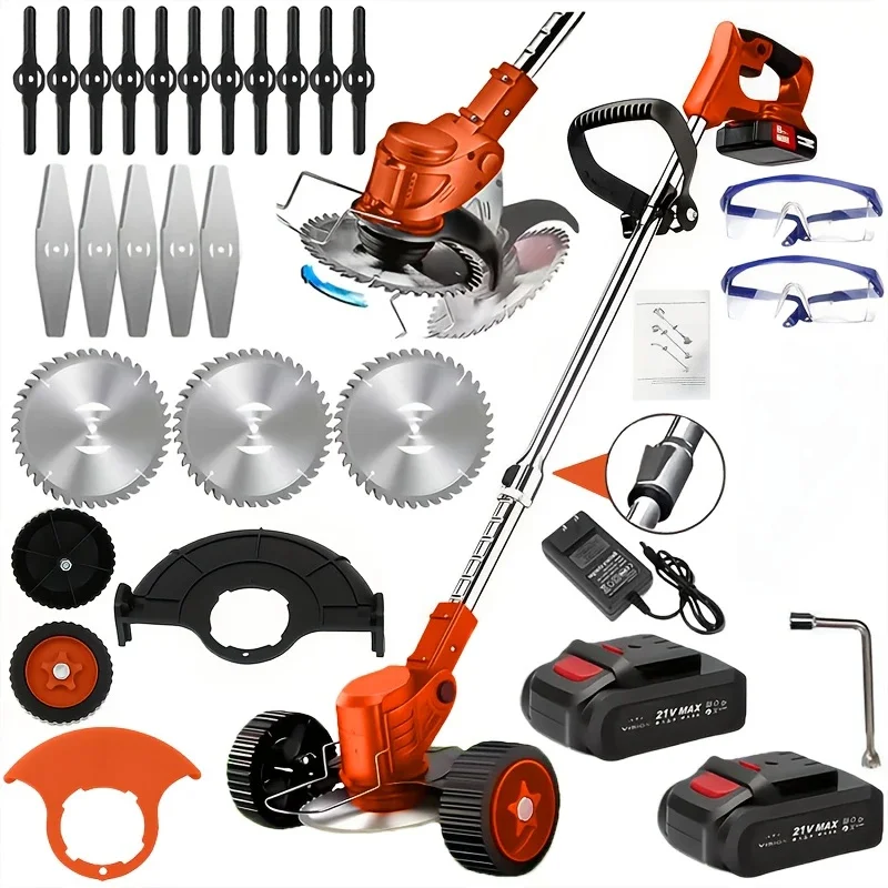 Cordless Lawn Trimmer Brush Cutter 6