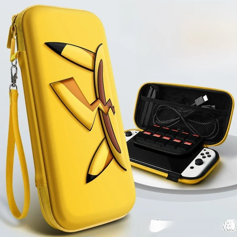 3D Padrão Switch Case para NS Switch, OLED Saco De Armazenamento, Habitação Protetora Travel Bag,