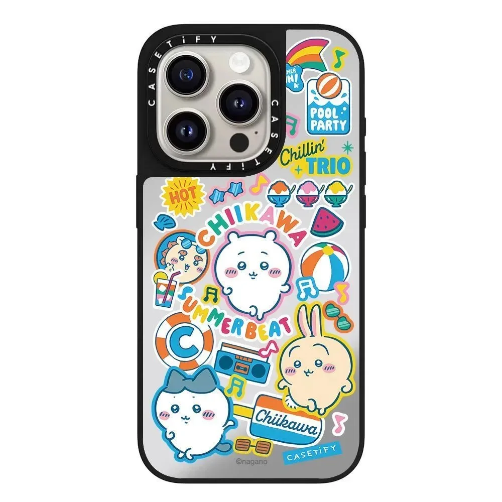 حافظة هاتف Chiikawa ذات علامة تجارية مشتركة لهاتف iPhone 17 Pro Max، Apple 15 شفط مغناطيسي 16