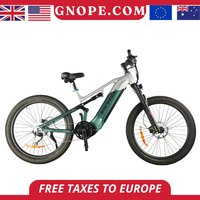 2025 Full suspension electric Mountain bike M560 M600 500W E-bike 29 inches soft tail eMTB with hydraulic disc brake OEM
