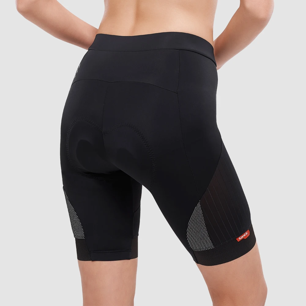 Santic Women's Cycling Shorts Outdoor Sports Summer MTB Road 3D Sponge Cushion Shorts Breathable Lightweight Elasticity Pants