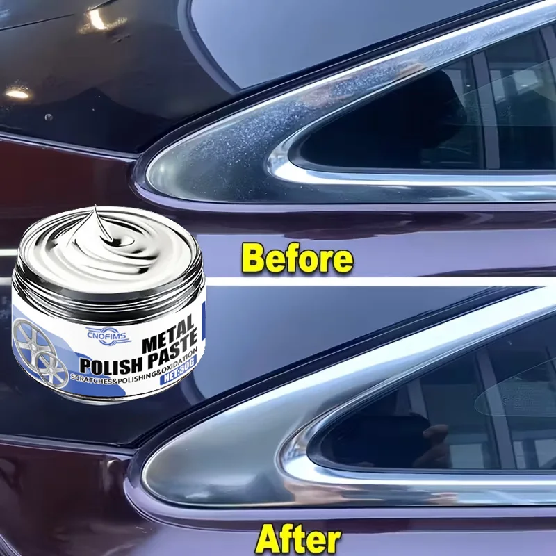 Universal Wheel Hub Repair Kit: Alloy Scratch/Wear Fix, Oxidation Protection & Rim Polish Paste