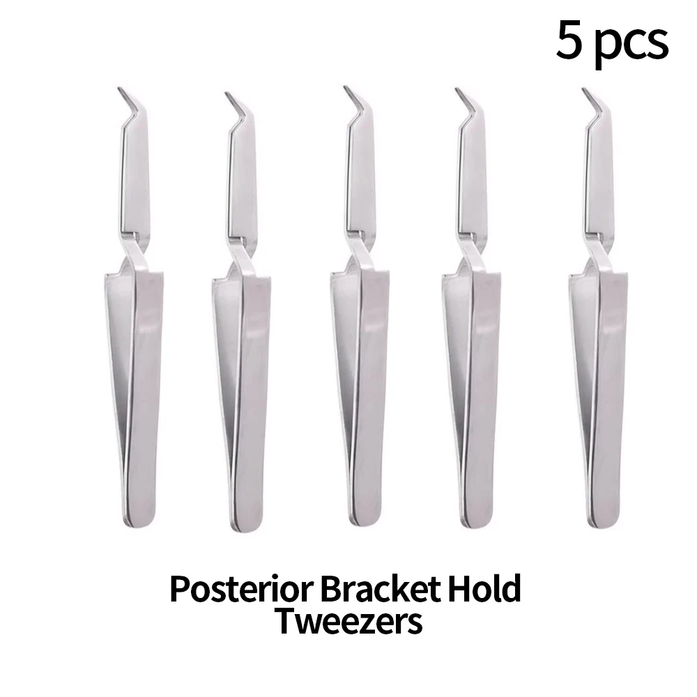 

5Pcs Posterior Bracket Hold Tweezers