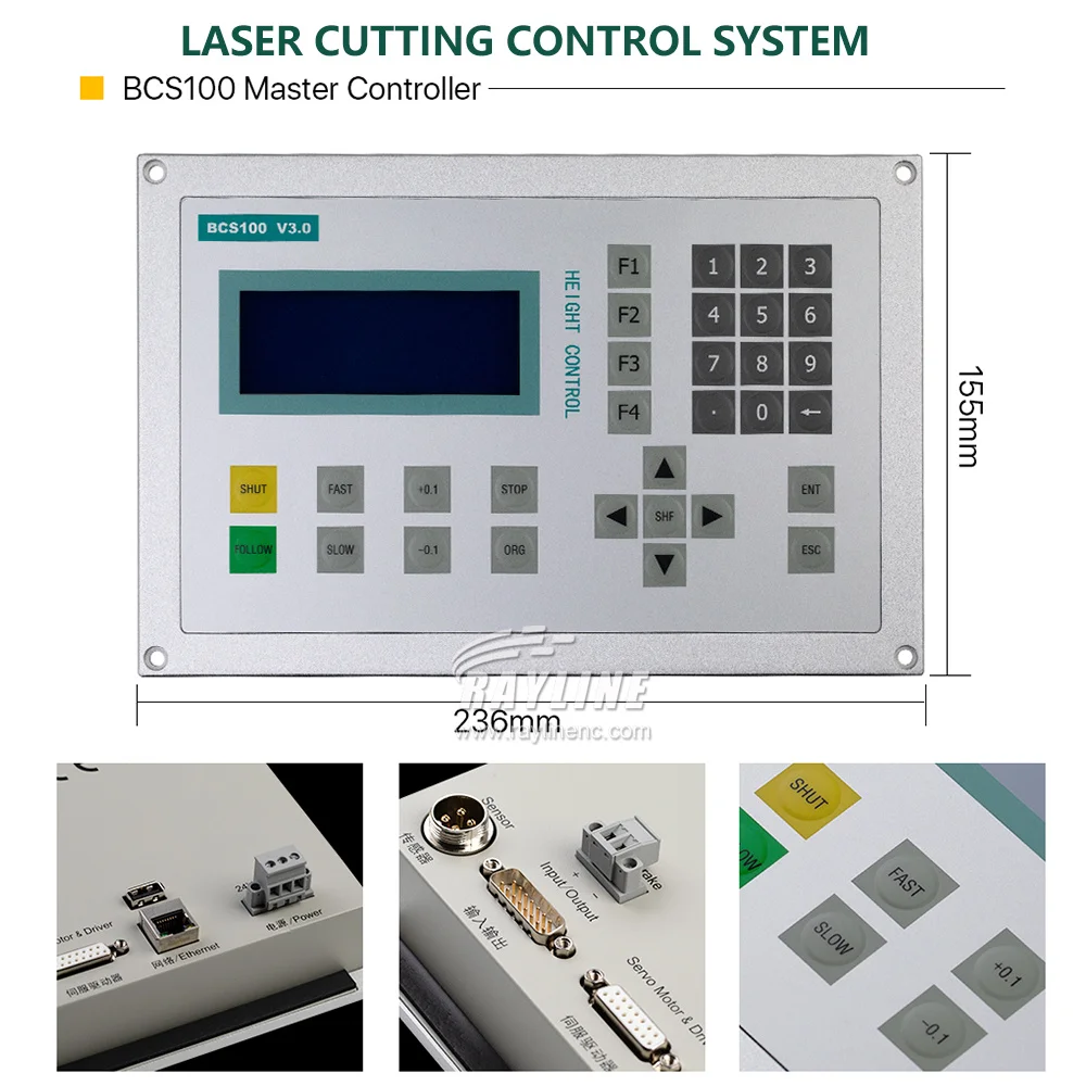 Sistema laser a controllo numerico Controllo macchina laser di marca Controllo macchine laser