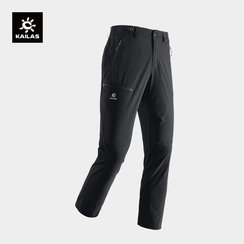 

KAILAS Quick Drying Pants Men's Outdoor Sports Pant Elastic Lightweight Breathable Slim Casual Sports Trouser KG2515323