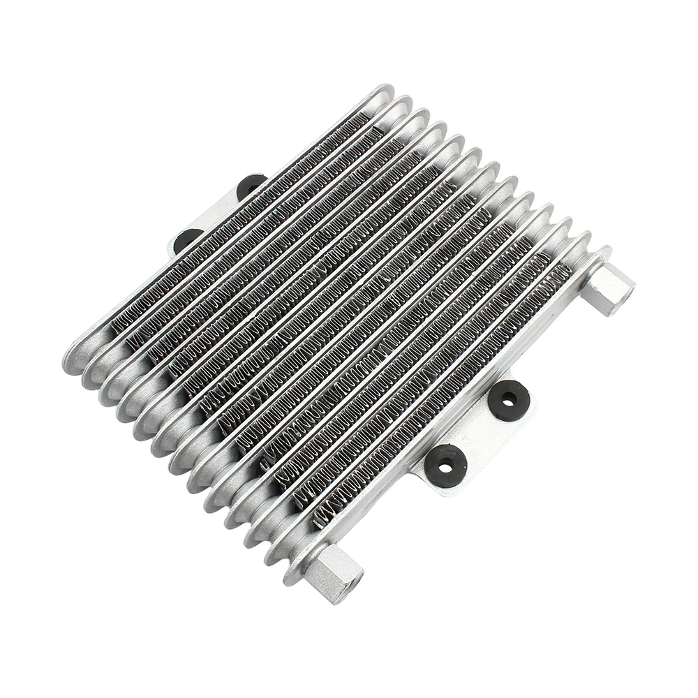 Oil Radiator Motorcycle Water Cooling Pitbike Tuning 125-400cc 12 Row for KTM Honda Yamaha Kawasaki Enduro Motocross Accessories