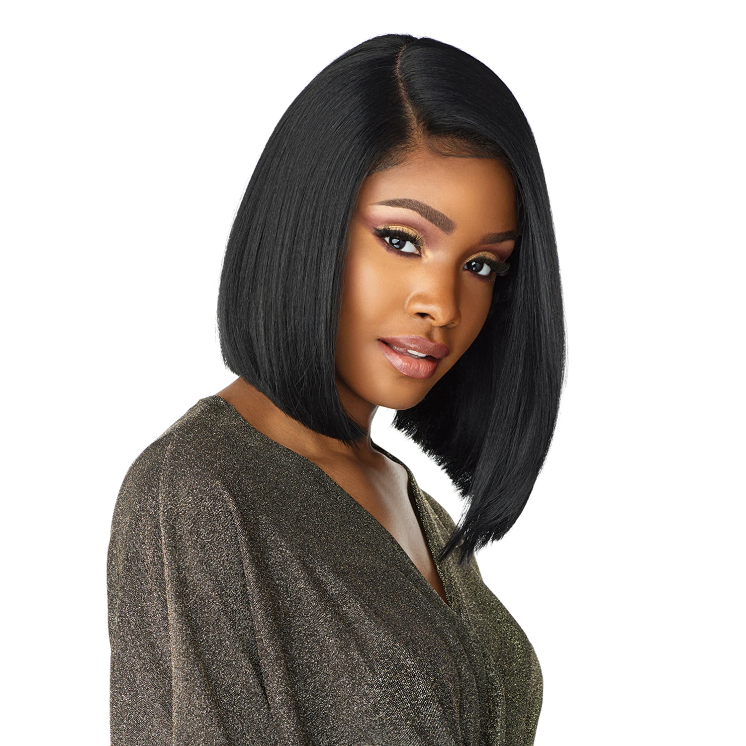 Sensationnel Glueless Butta Lace HD Lace Front Wig Unit 1 – Bob, Glueless, Pre-Plucked, Natural Look