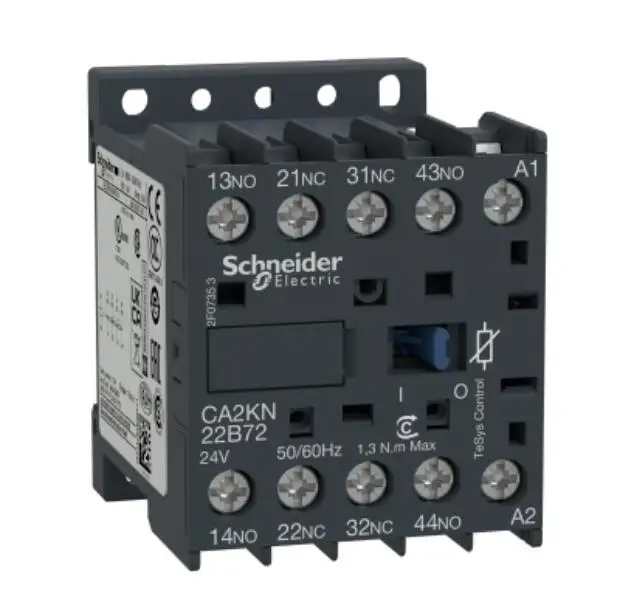 CA2KN22P72 CA2-KN22P72  TeSys K control relay, 2NO/2NC, 690V, 230V AC coil, with integral suppression device