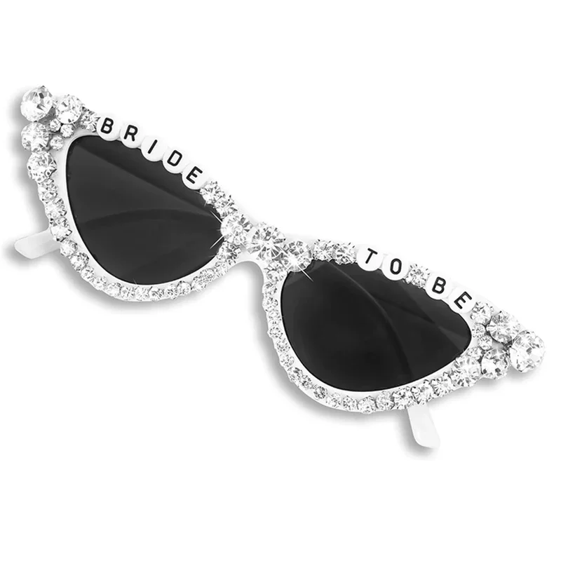 Bride to be Sunglasses beach wedding Disco cowgirl Nashville Bachelorette hen Party Bridal Shower decoration honeymoon trip gift — zdjęcie 2