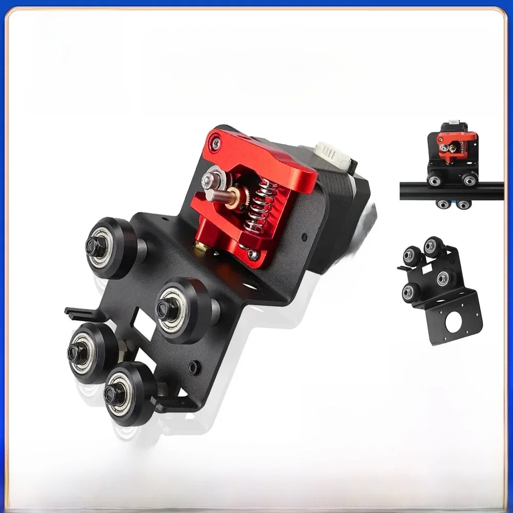 Akcesoria do drukarek 3D Ender-3/CR10 Płyta napędu bezpośredniego Metalowy zestaw modernizacyjny do CR10 Ender 3 Adapter wytłaczarki bezpośredniej Płyta tylna — zdjęcie produktu 7