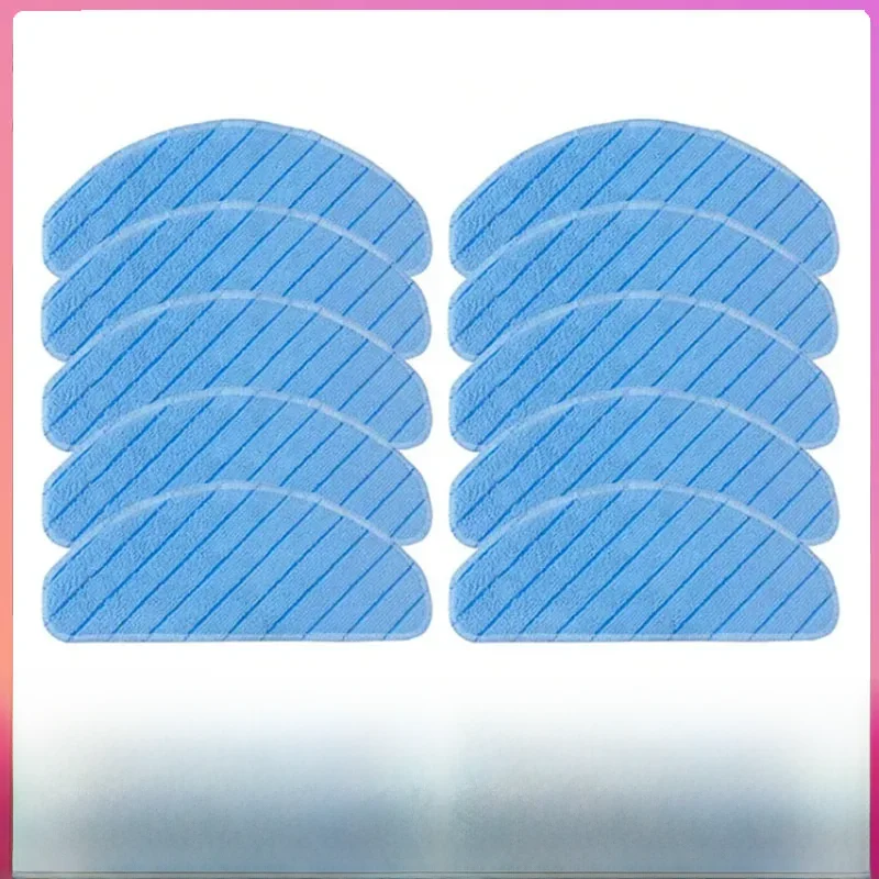 Tampons de vadrouille lavables pour Ecovacs Deebot Ozmo T8 AIVI T8 Max T8 T9 T9 AIVI T9 Max T9 Power N8 N9, chiffons pour aspirateur robot