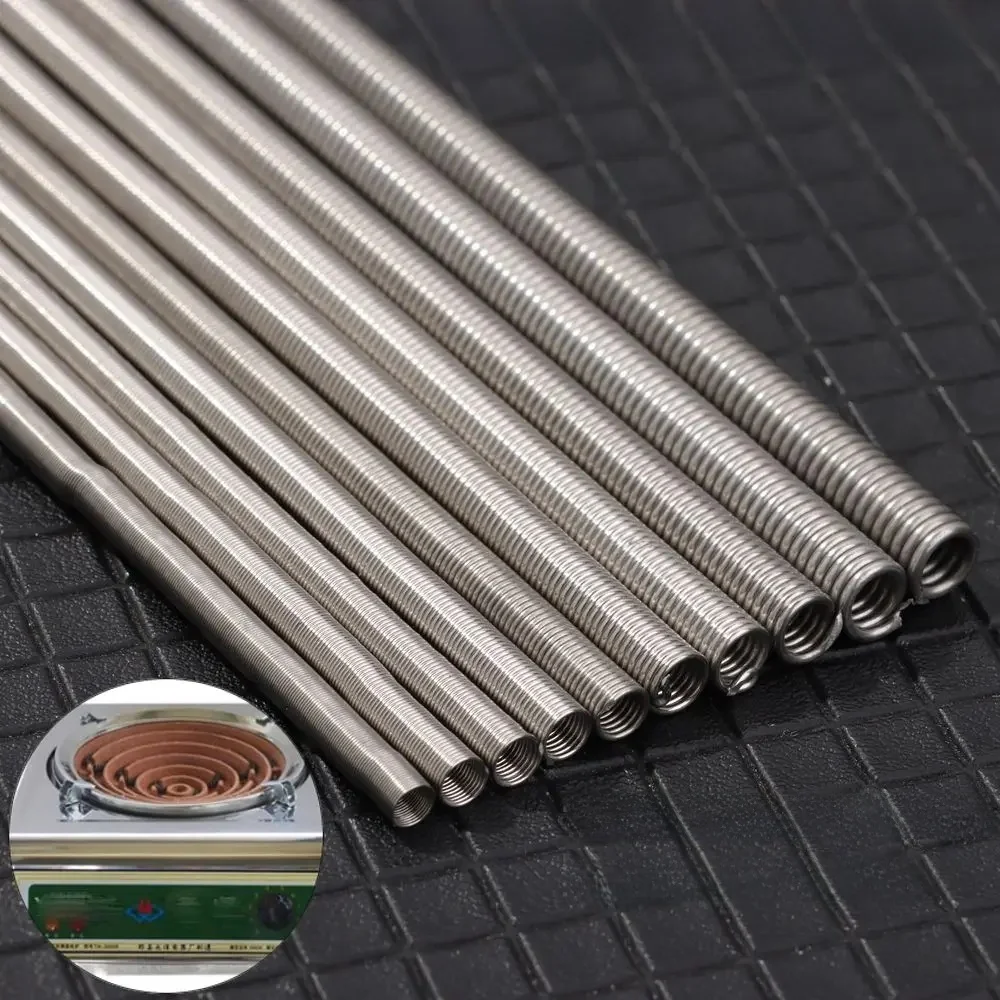 Bobine d'éléments chauffants pour four, fil de résistance de poêle électrique Max 600C, 220V 300/500/600/800 W, 1 pièce