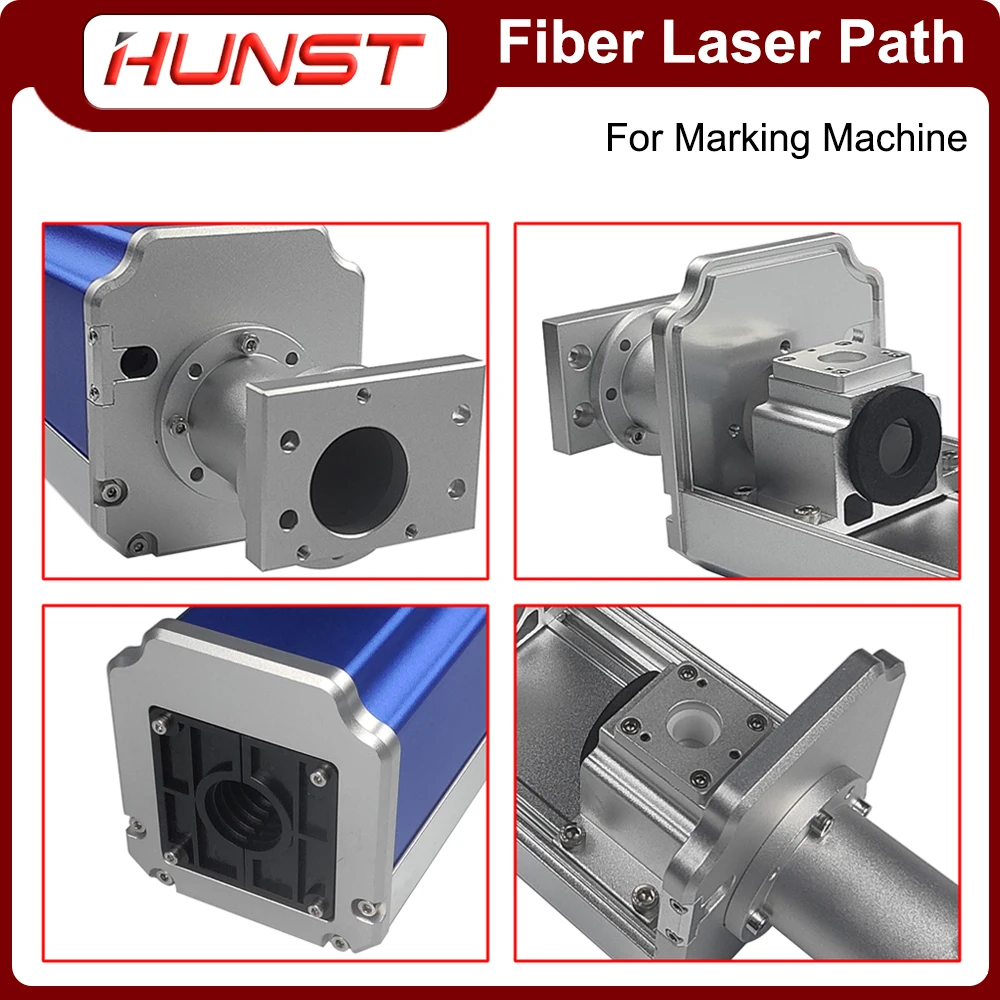 HUNST Fiber Laser Path Standard Path Housing Rayucs MAX JPT Interface for Laser Marking Engraving Machine.