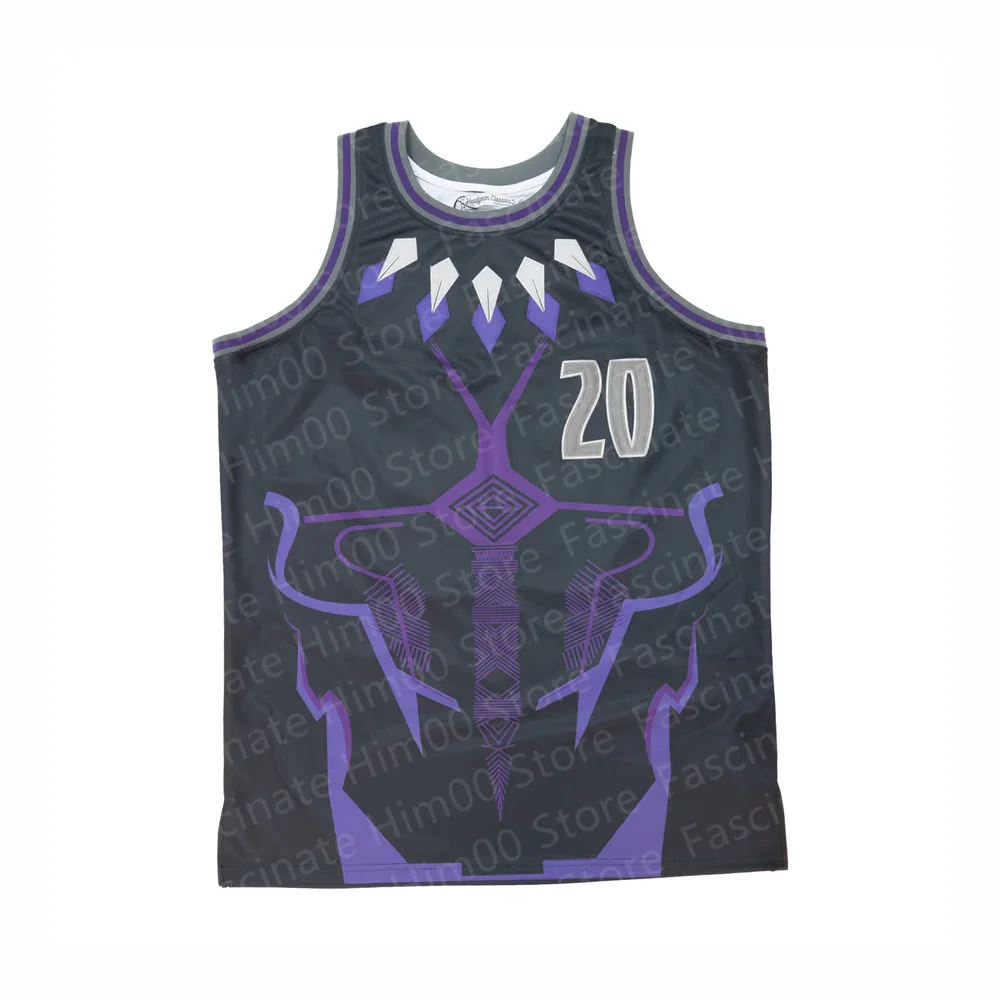 Marvel Black Panther Sports Vest T shirt Avengers Black Panther Marvel Hero Boys/Men Summer Basketball Sports Vest Tshirt