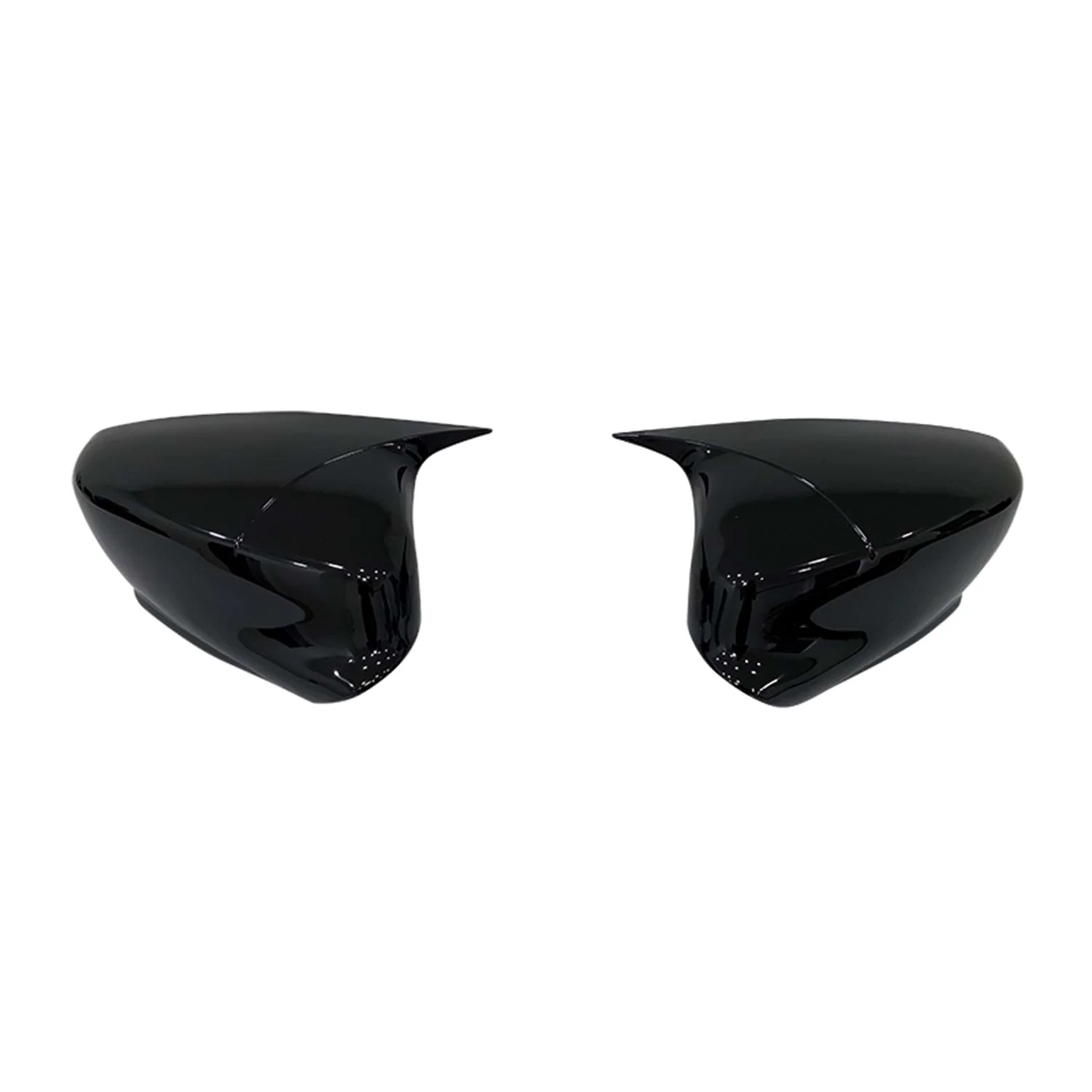 2 Pieces Rearview Mirror Cover For Citroen Cactus Side Wing RearView Mirror Case Cover Glossy Black Car Shields