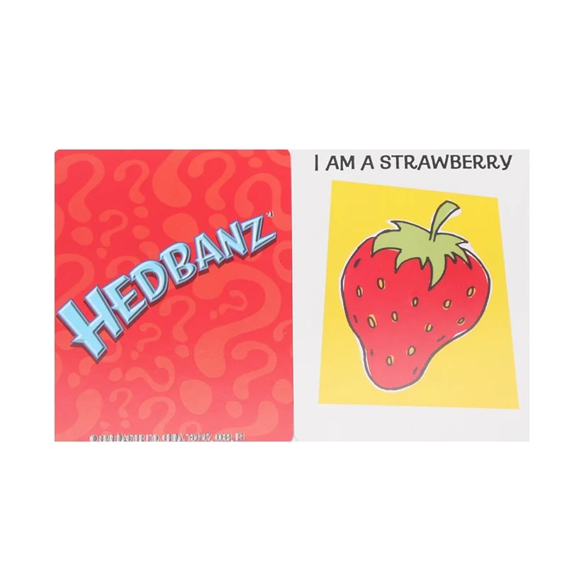 HedBanz: Board game (guess I have in the coconut, family board game, Q & A game) image 5