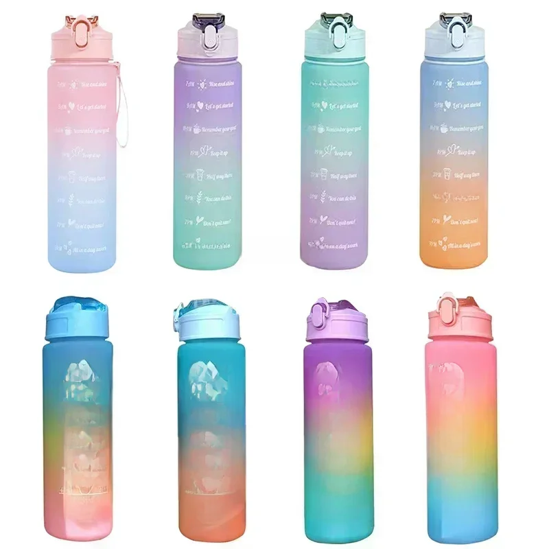 Garrafa de água vácuo portátil, Camping Drinkware, saia motivacional, Outdoor Bikini Sport, Kitchen