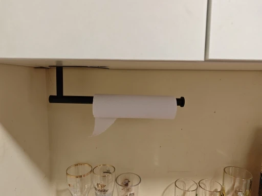 Kitchen Paper Towel Holder Adhesive Tissue Hanger Toilet Roll Paper Dispenser Cabinet Storage Napkin Rack Bathroom Accessories photo review
