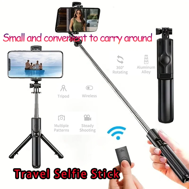 Selfie Stick Tripod Extendable Wireless Bluetooth Remote Portable Smartphone Tripod Stand Mount For IOS Android Phone