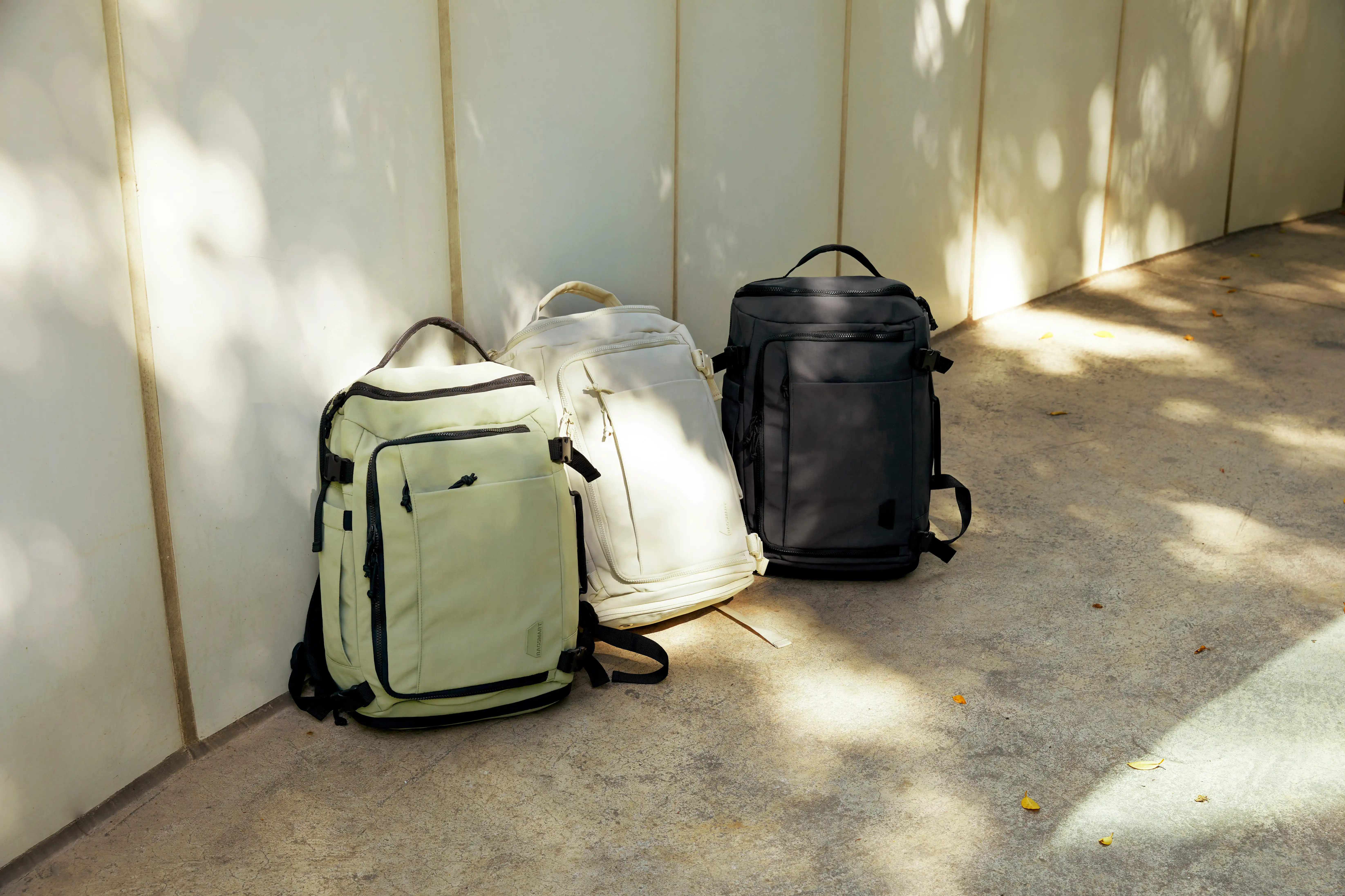 BAGSMART Reiserucksack, große Kapazität, Vakuum-Kompressionsrucksack für Damen, 15,6 Zoll Laptoptasche, wasserdicht, erweitern Sie Herrenrucksäcke – Detail 3