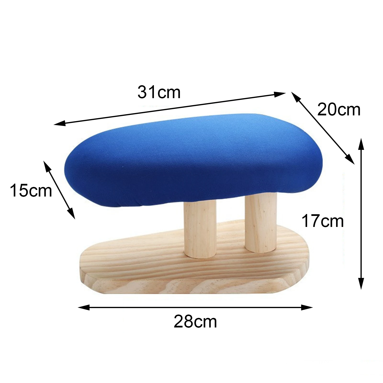 Ironing Stool Board Tabletop Ironing Board Ironing Pad Small Table Gadget for Household Tabletop Neckline Iron Sewing Compact