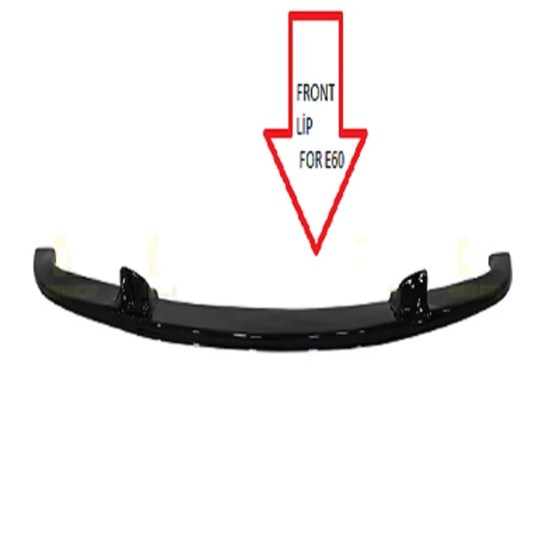 Max Design Front Bumper Lip for BMW E60 M technic car tuning lip body spoiler car accessories tuning e60