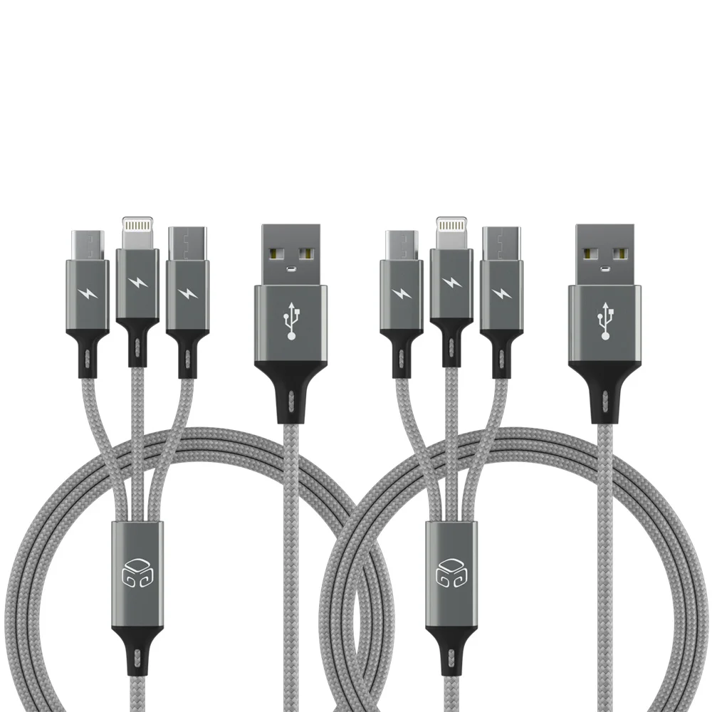 1 + 1 Digital Sky Meta 3in1 Multi Speed Charging Cable