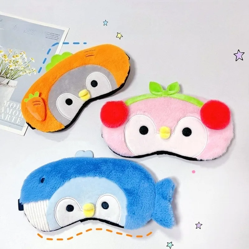 

Cartoon Plush Eyeshade for Sleeping Kawaii Anime Soft Stuffed Blindfold Office Sleeping Block Out Light Eye Mask Christmas Gifts