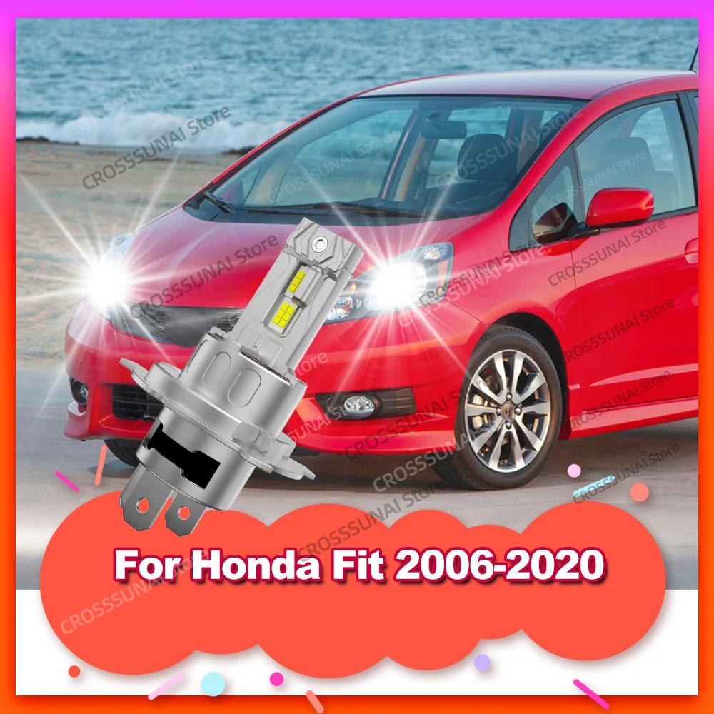 

Headlight LED Bulbs For Honda Fit 2006-2020 2007 2008 2009 2010 2011 2012 2013 2014 2015 2016 2017 2018 2019
