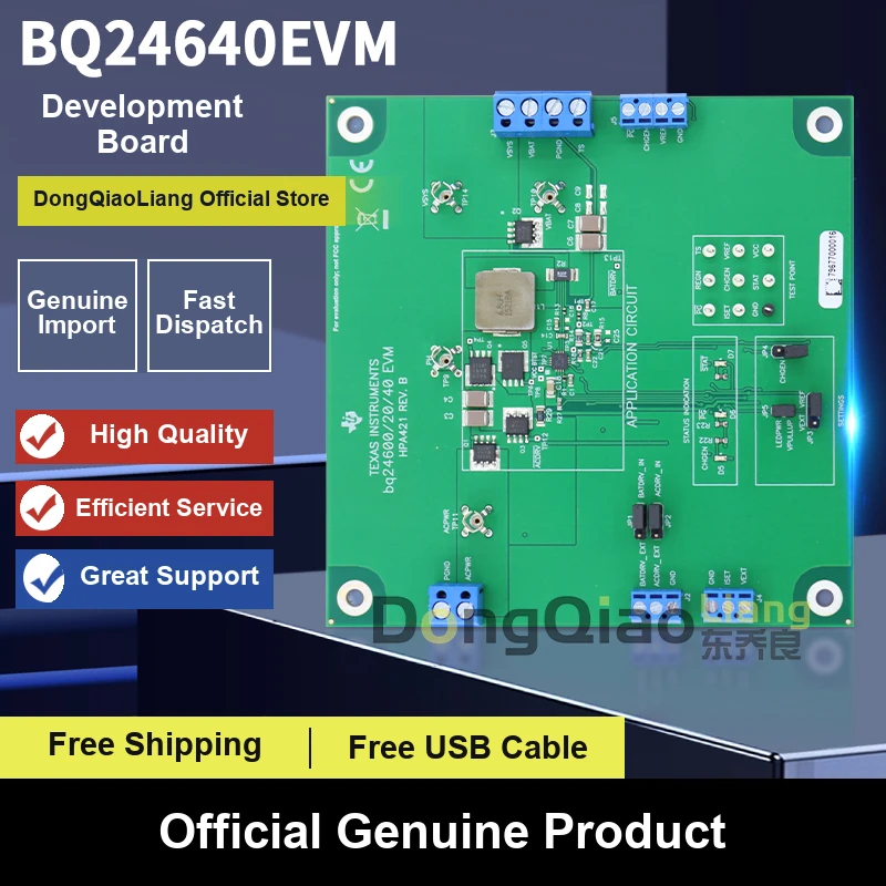 Genuine BQ24640EVM Multi-Cell Synchronous Switch-Mode Charger Evaluation Module – Power Management Development Board