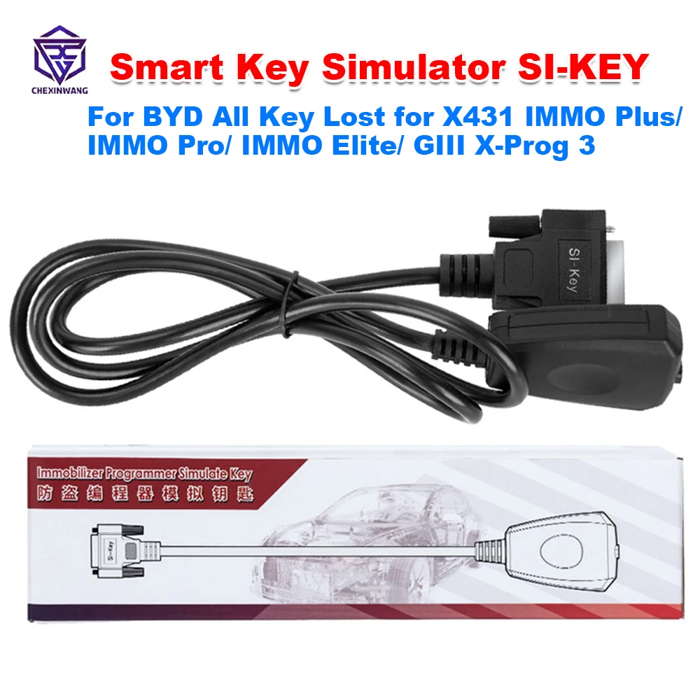 

Launch X431 Smart Key Simulator SI-KEY for X431 IMMO Plus/ IMMO Pro/ IMMO Elite/ GIII X-Prog 3 for Toyota for BYD All Key Lost