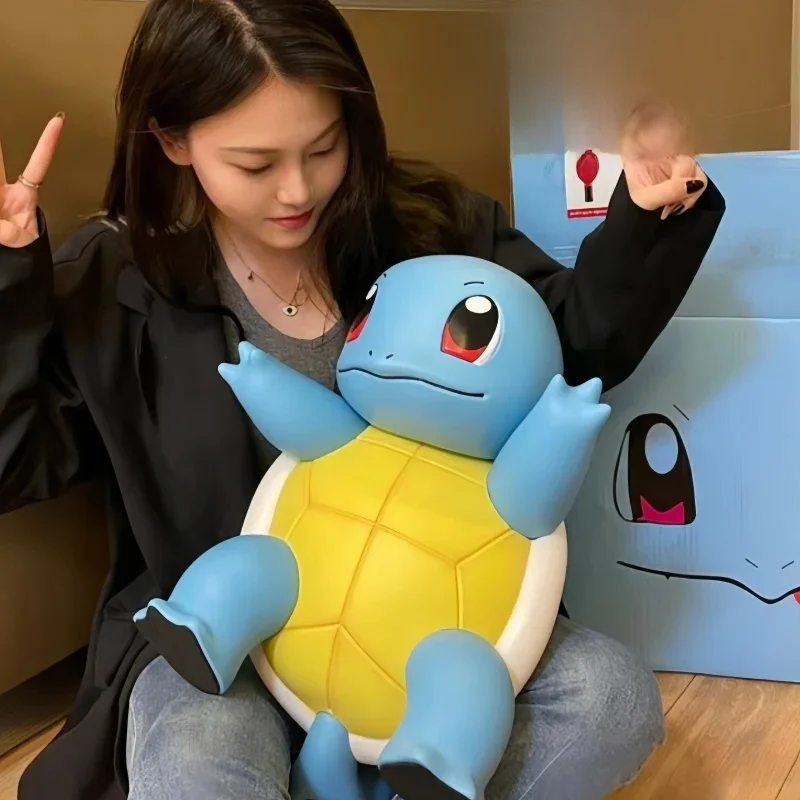 Nouveau modèle de poupée Pokemon Pikachu, grande Figurine Charmander Eevee Porkby écureuil, ornement, jouets de jeunesse, collection de cadeaux