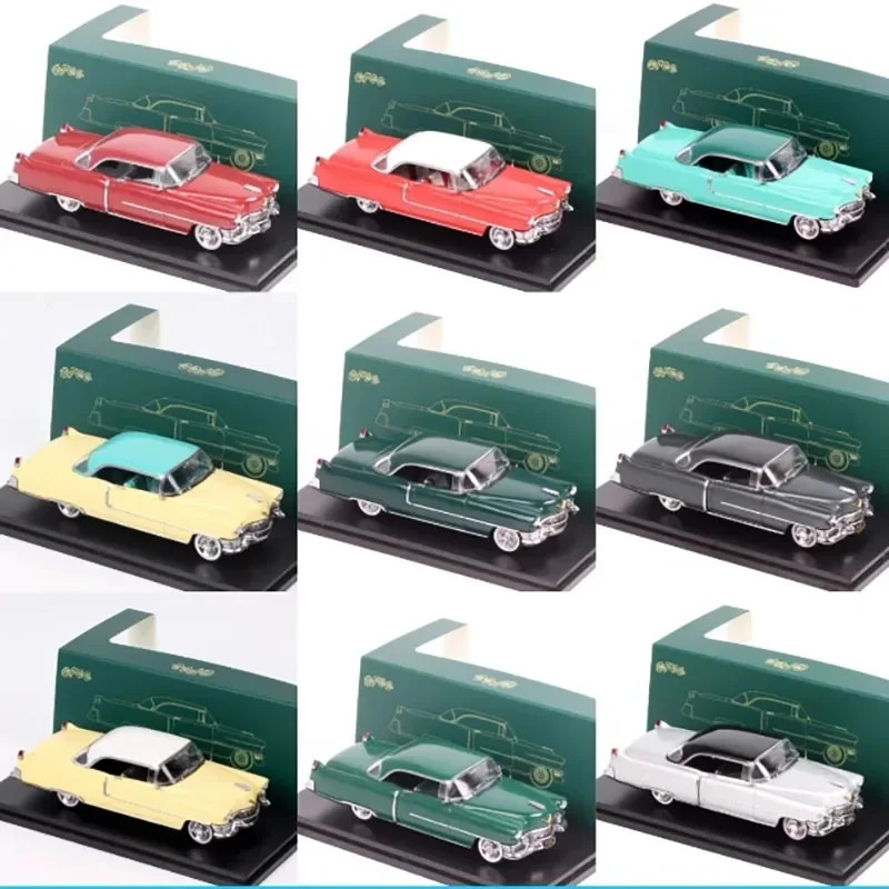 GFCC 1:43 1955 Cadi Coupe Deville voitures Vintage alliage modèle de voiture moulé sous pression classiques adulte Souvenir cadeau affichage statique