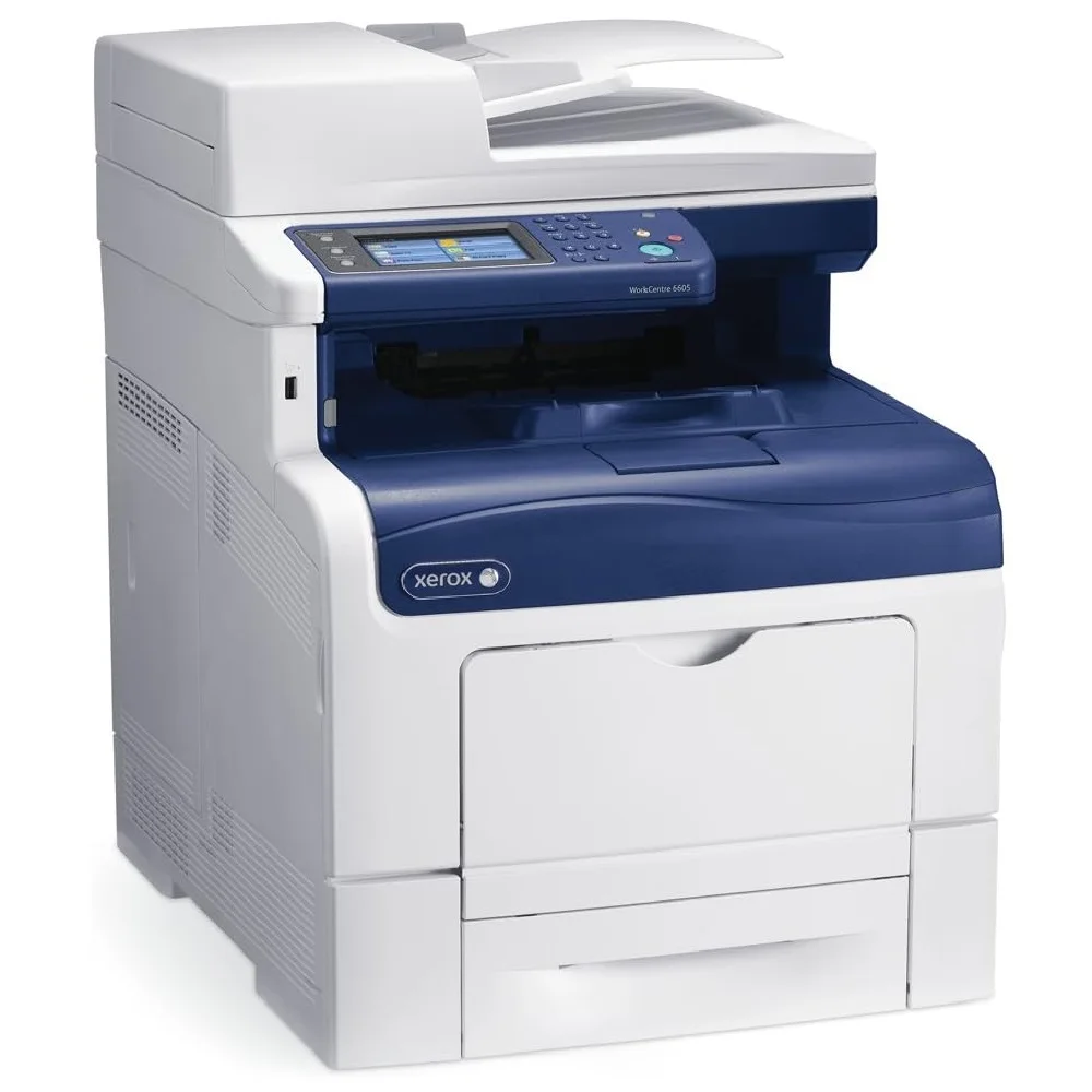 Xerox WorkCentre 6605/DN Color Multifunction Laser Printer, Copy/Fax/Print/Scan | Pre-Owned Tested