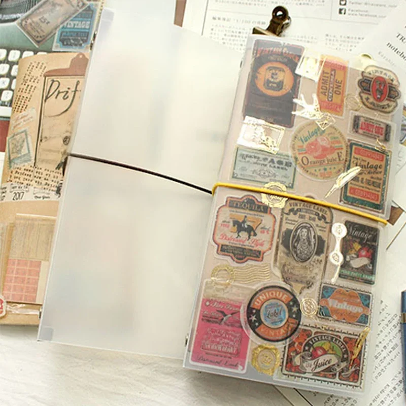Teczka podróżna z PVC do planera, wkłady do segregatora, papier do wypełniania, segregator do przechowywania, artykuły biurowe i szkolne, artykuły papiernicze. — zdjęcie produktu 7