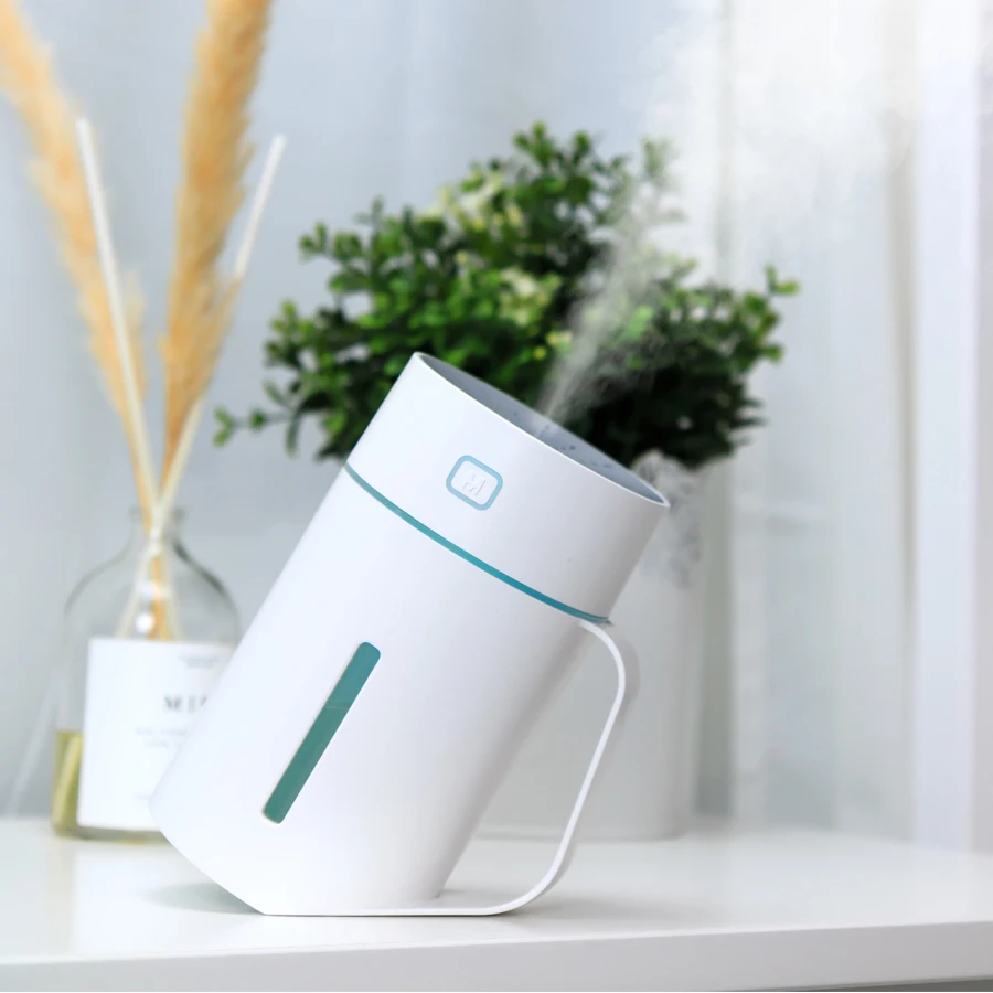 (LETO) Leto Wireless Cup Mini- humidifier 420ml Tall Washing angle adjustable desk for camping LHD-RB03