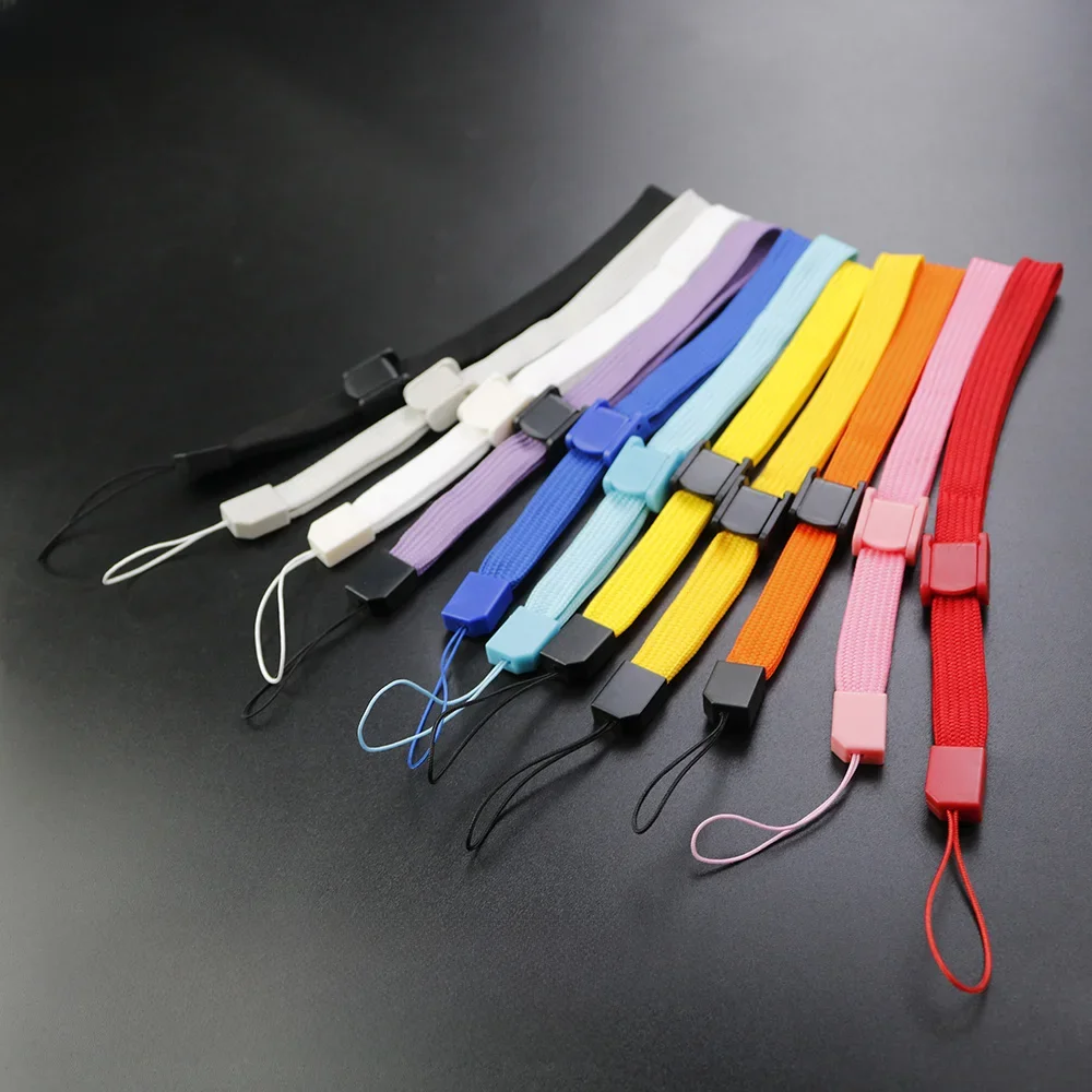 1 sangle de poignet réglable pour téléphone, appareil photo, USB, cordon de sécurité pour Wii U, PSV, PSP, PS4, Switch, GBC, MP3, manette de jeu