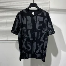 Owen Seak Men Casual T Shirt 100% Cotton Gothic Men's Clothing Hip Hop Tops Tees Summer Women Solid OverSized T Shirt